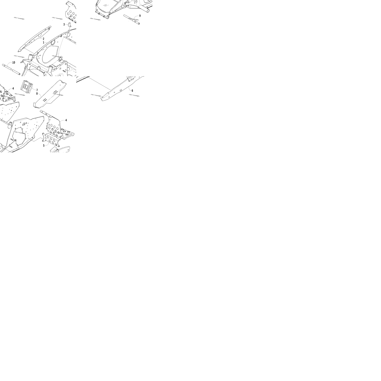 Front Frame And Steering Components