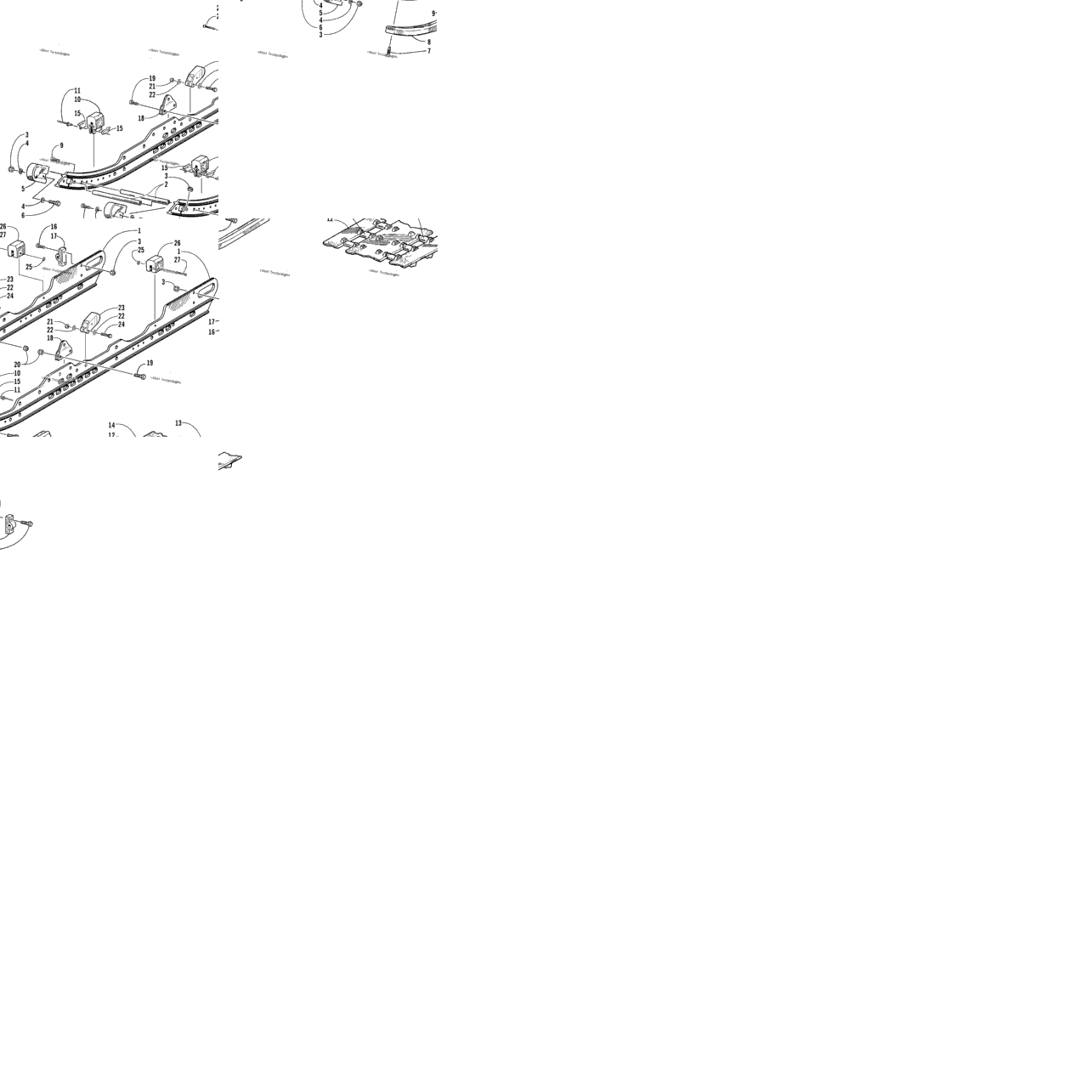 Slide Rail And Track Assembly