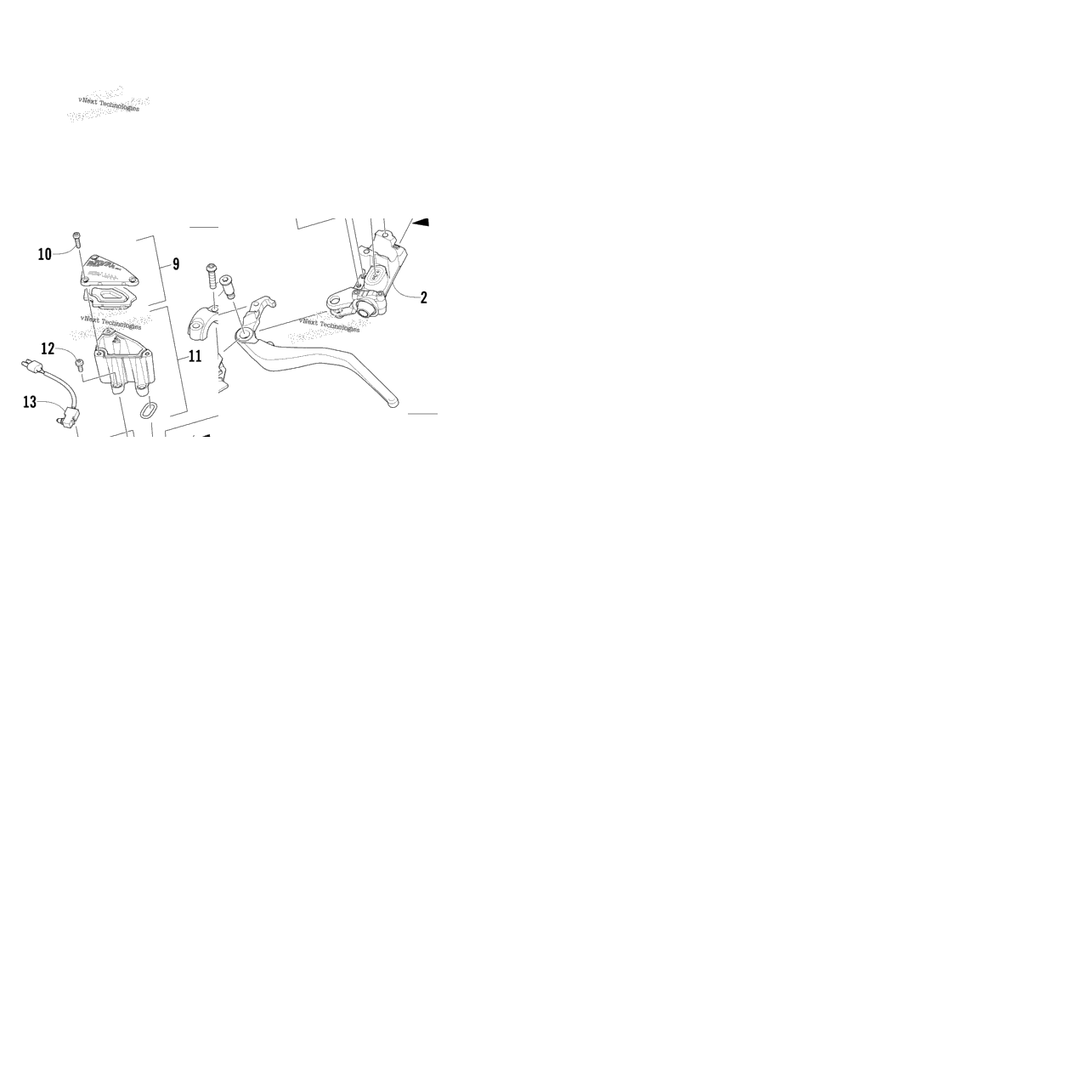 Hydraulic Brake Control Assembly