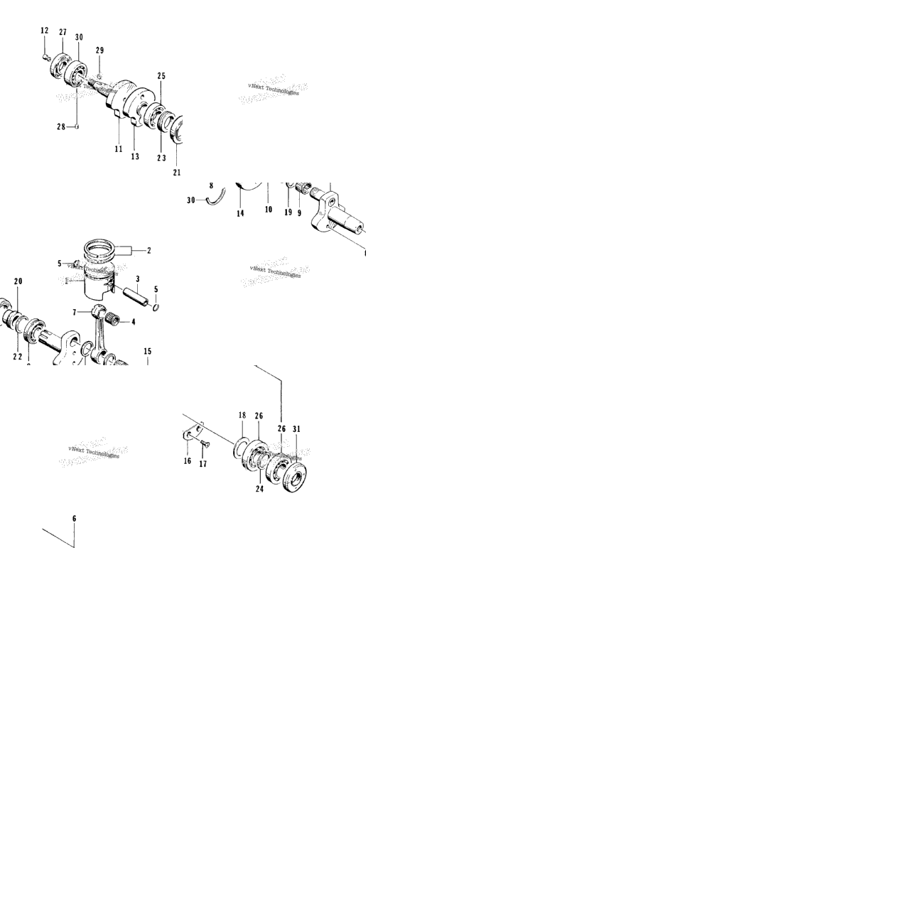 Piston And Crankshaft