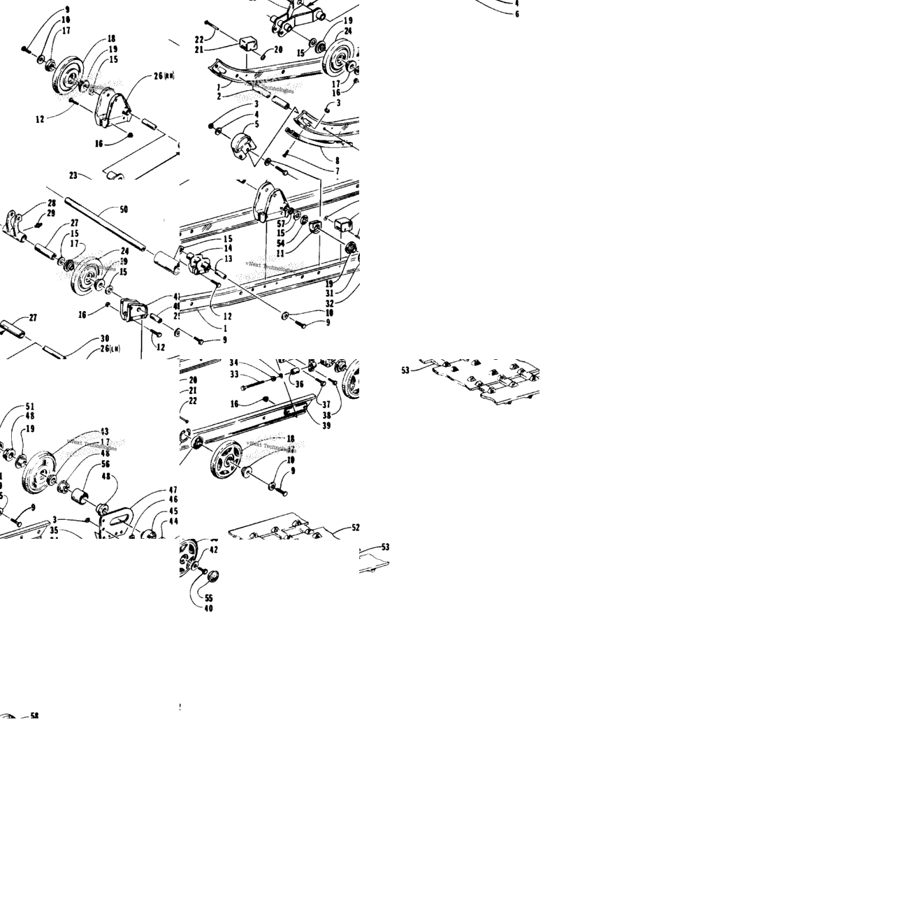 Slide Rail And Track Assembly