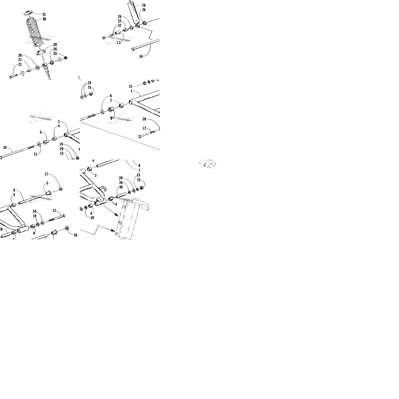 Front Suspension And Shock Absorber