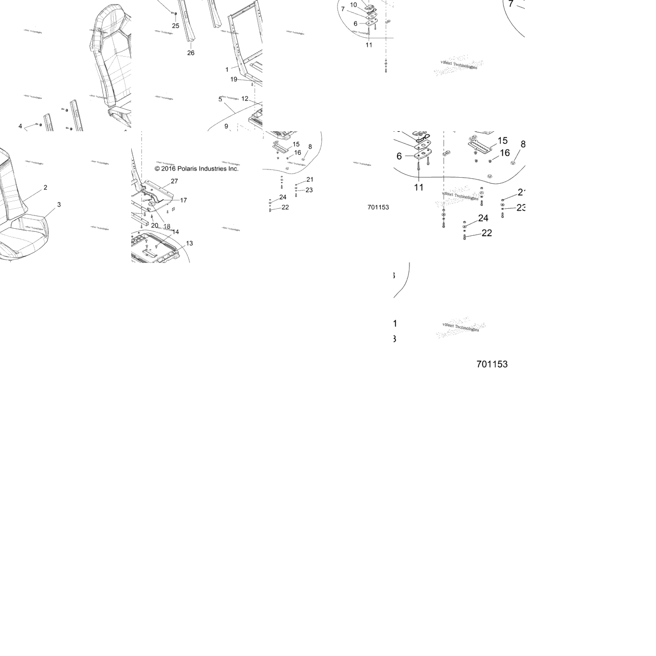 Body, Seat Asm. And Slider