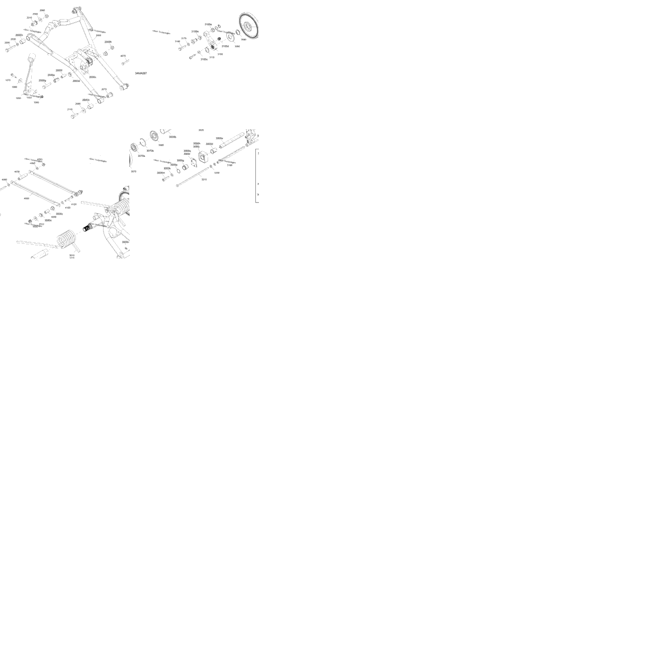 Suspension - Rear - Upper Section - With Quick Adjust System