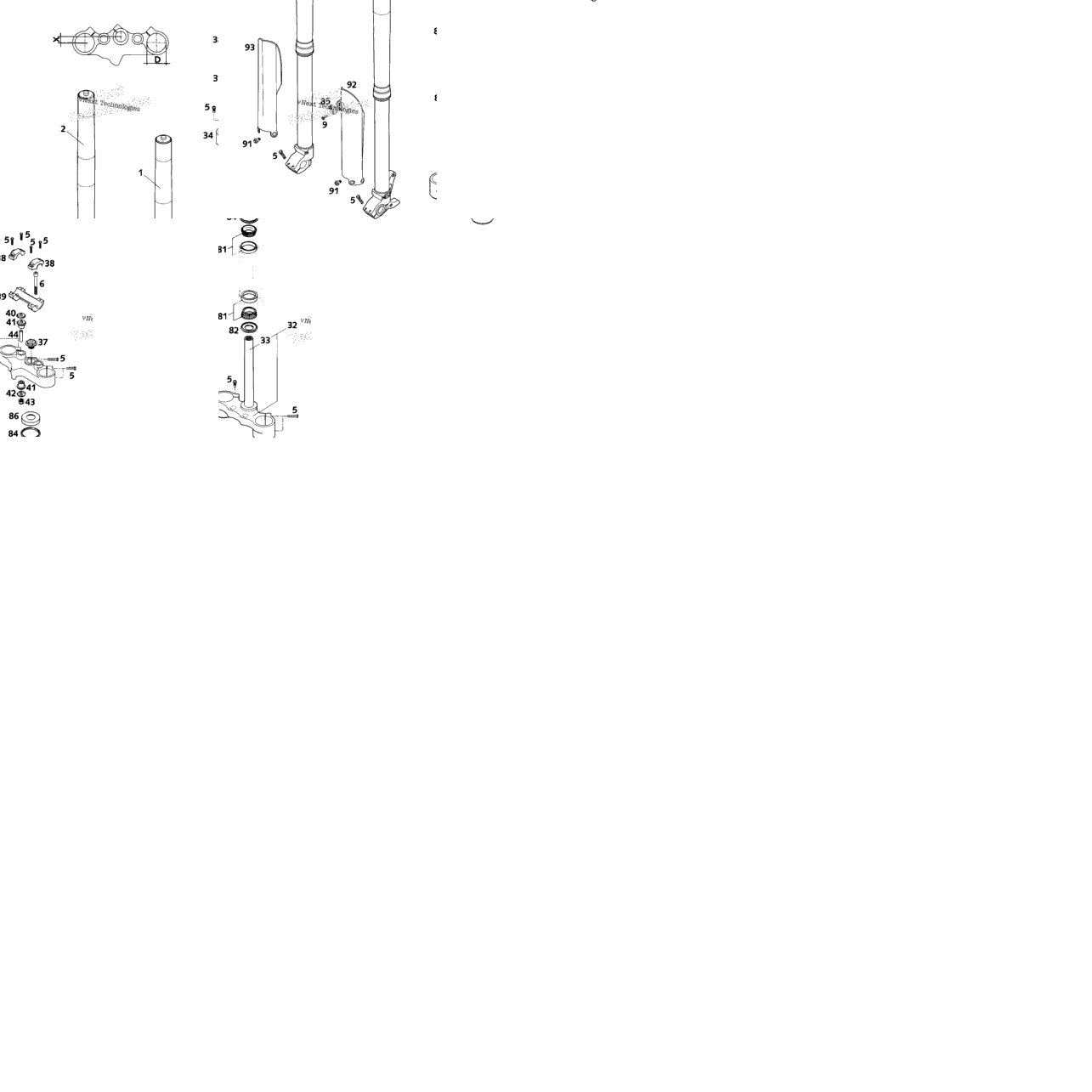 Front Fork Wp Usd43