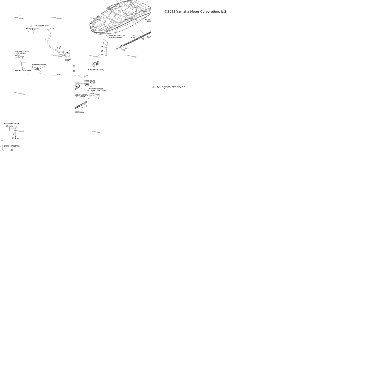 Deck Drain Fittings