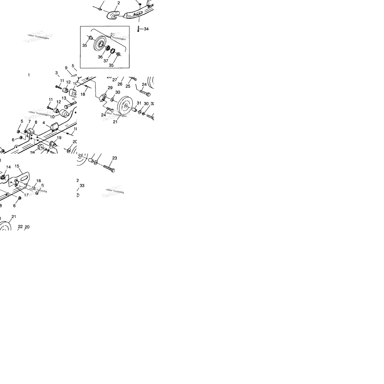 Rail Mounting (4943674367B012)