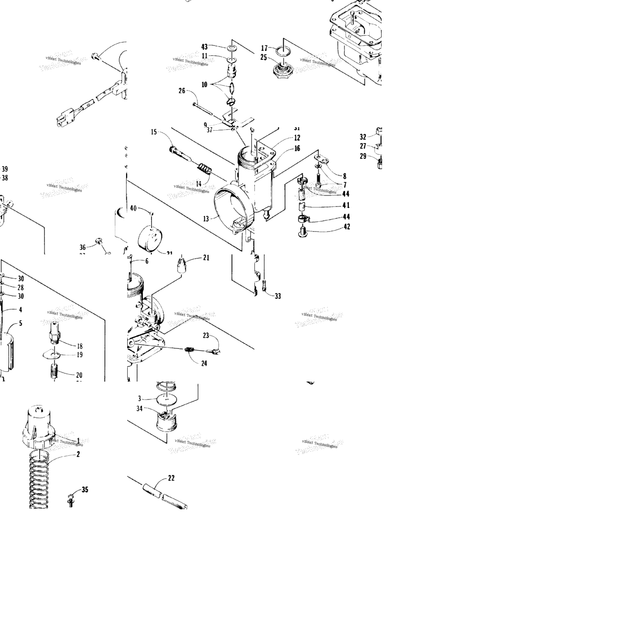 Carburetor Vm38-269