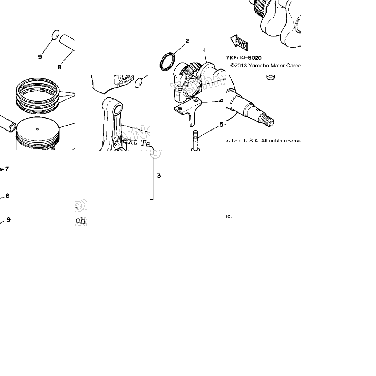 Crankshaft - Piston