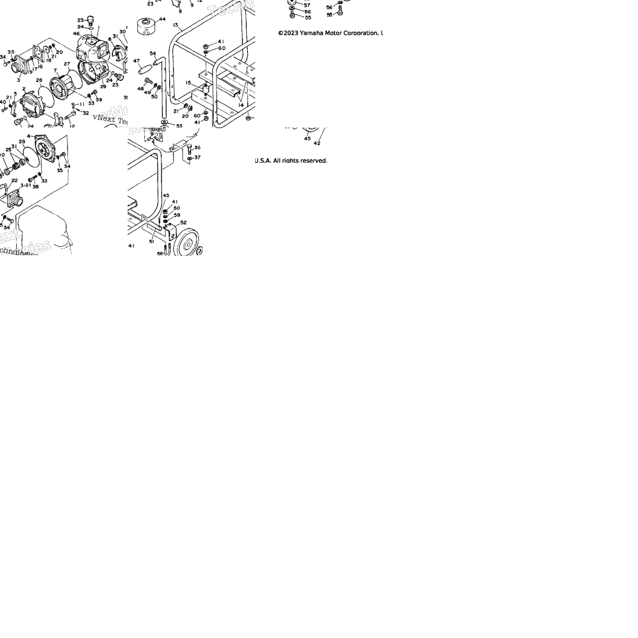 Water Pump Yp40t