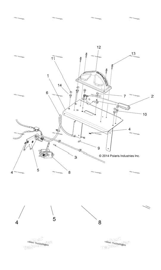 Brakes, Park Brake Asm