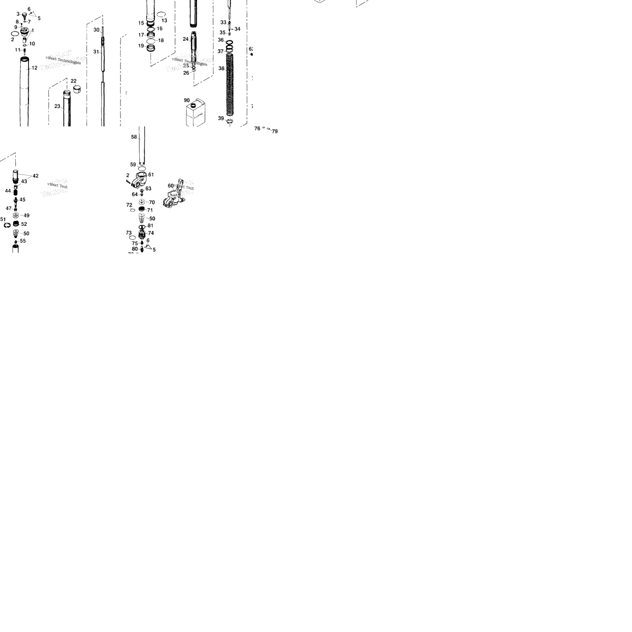 Fork Legs Wp Usd 43