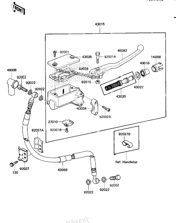 Front Master Cylinder