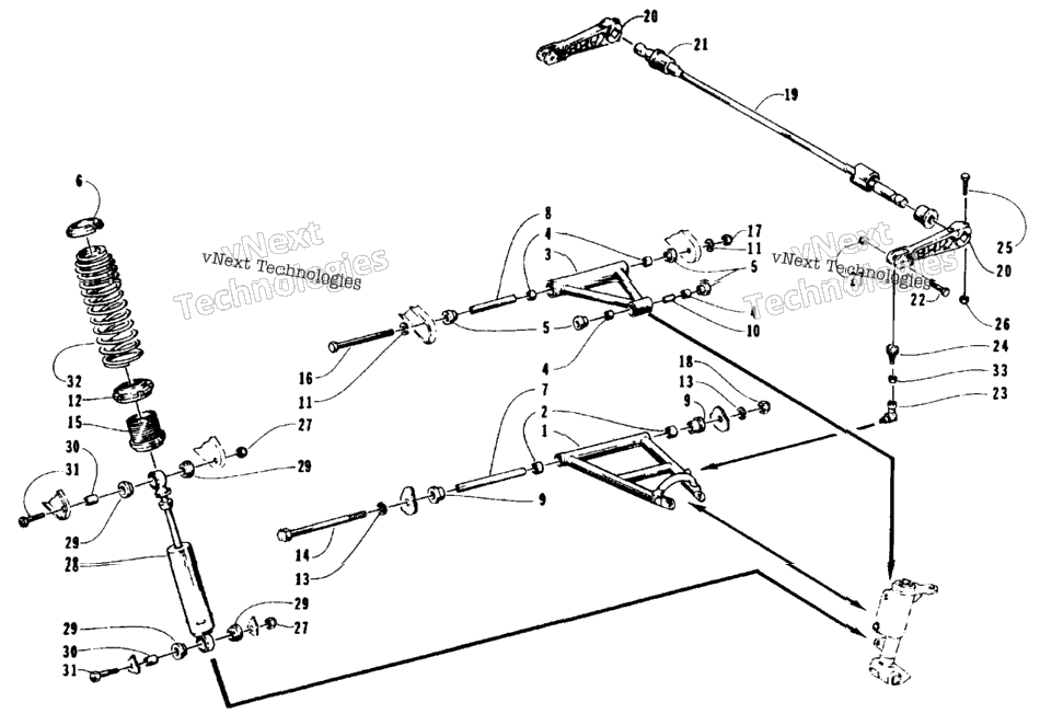 Front Suspension And Shock Absorber