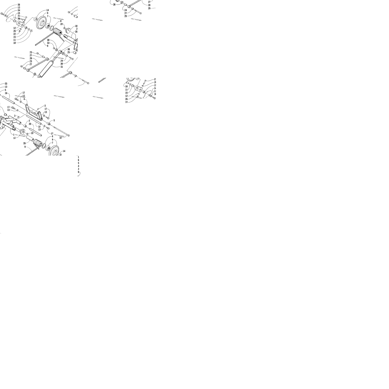 Rear Suspension Rear Arm Assembly