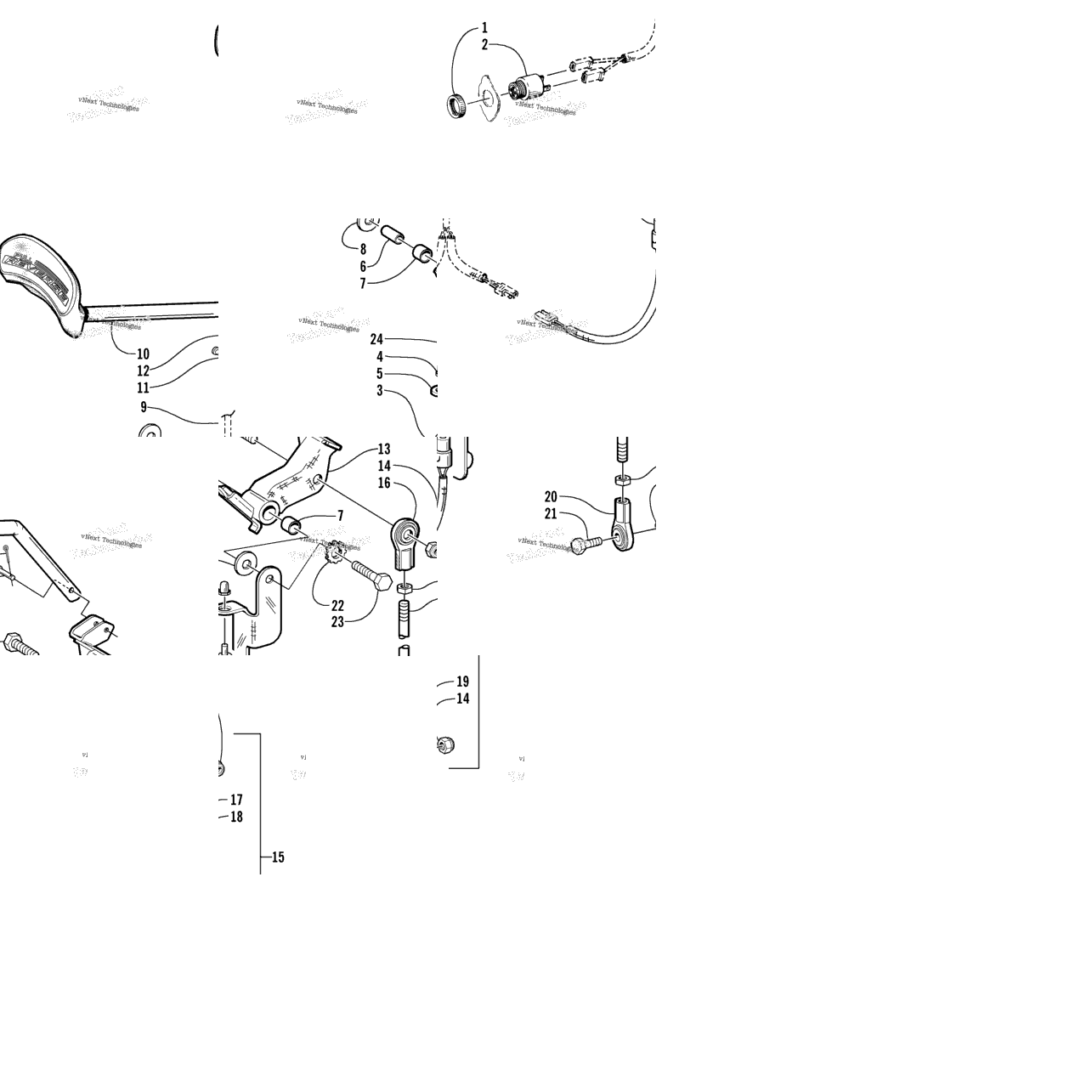 Reverse Shift Lever Assembly