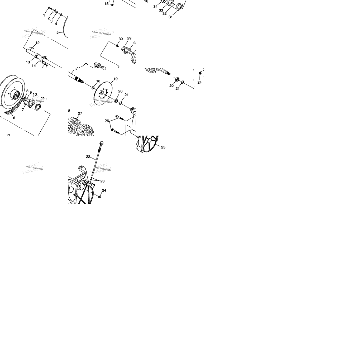 Drive Train 600 Xc