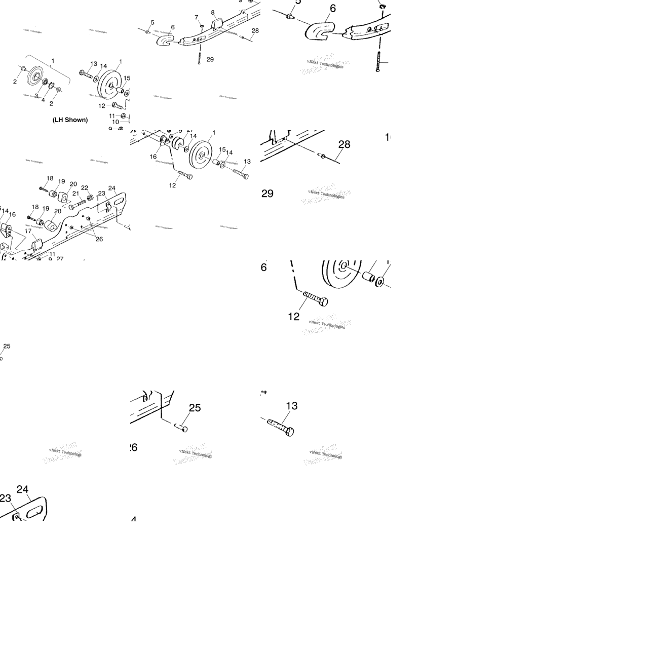 Rail Mounting (4948334833B012)