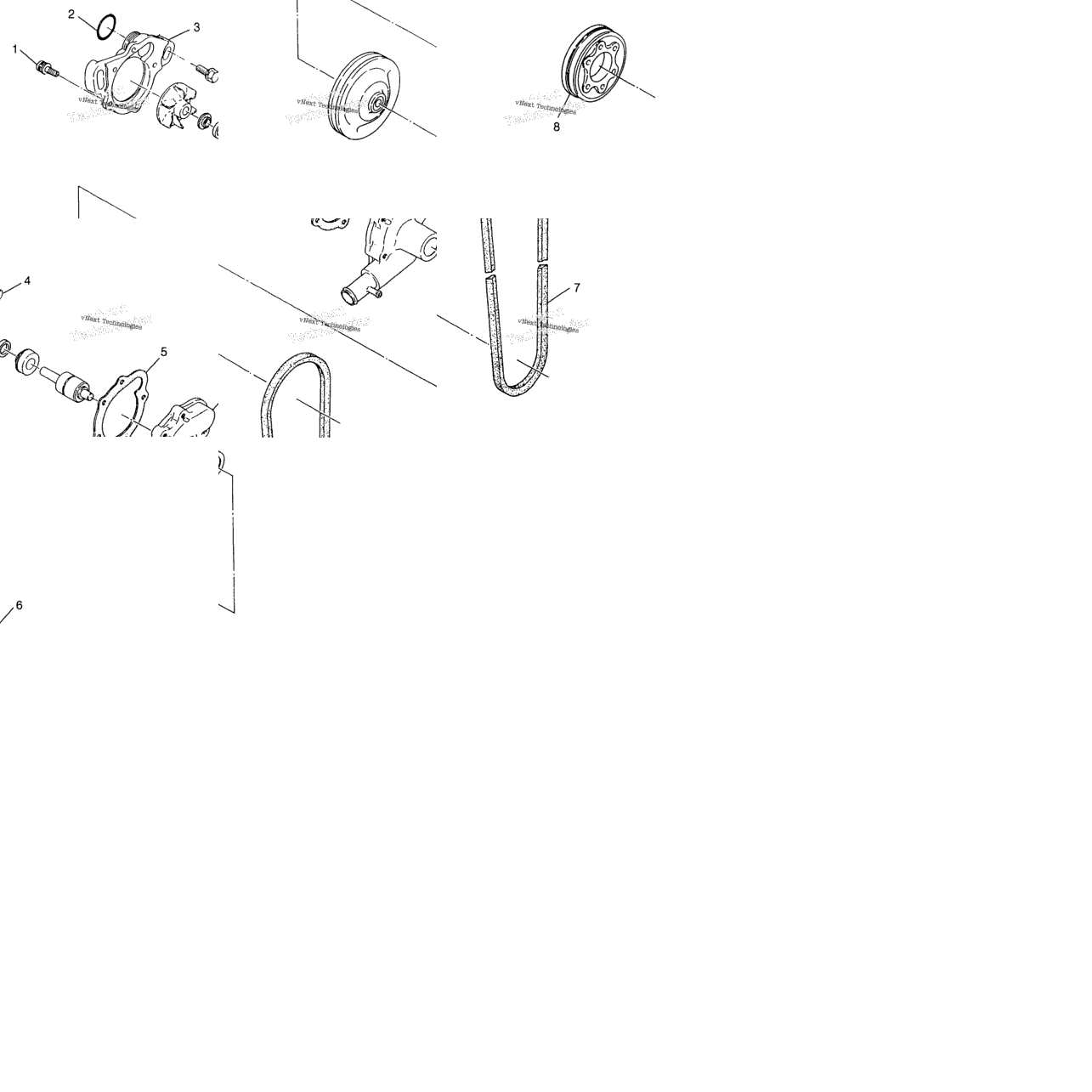 Water Pump 440 Lc