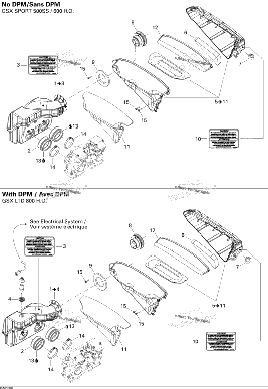 Air Intake System 800Ho