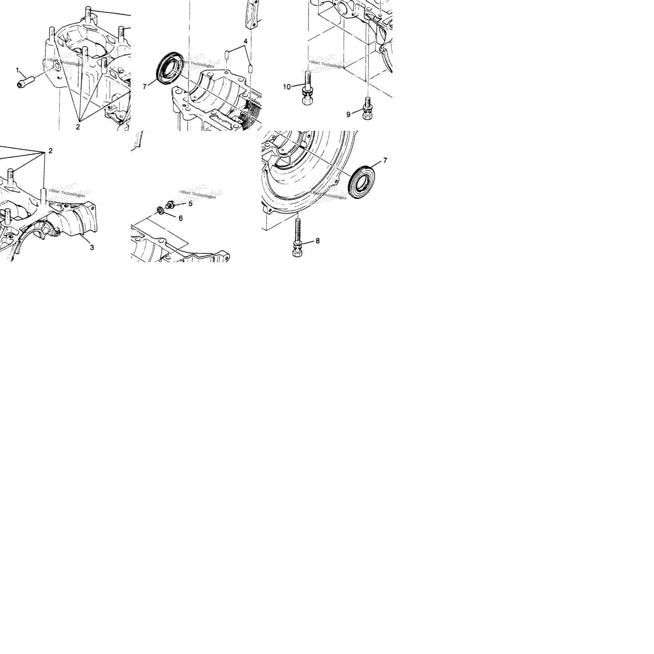 Crankcase Tran Sport & European Tran Sport E970143