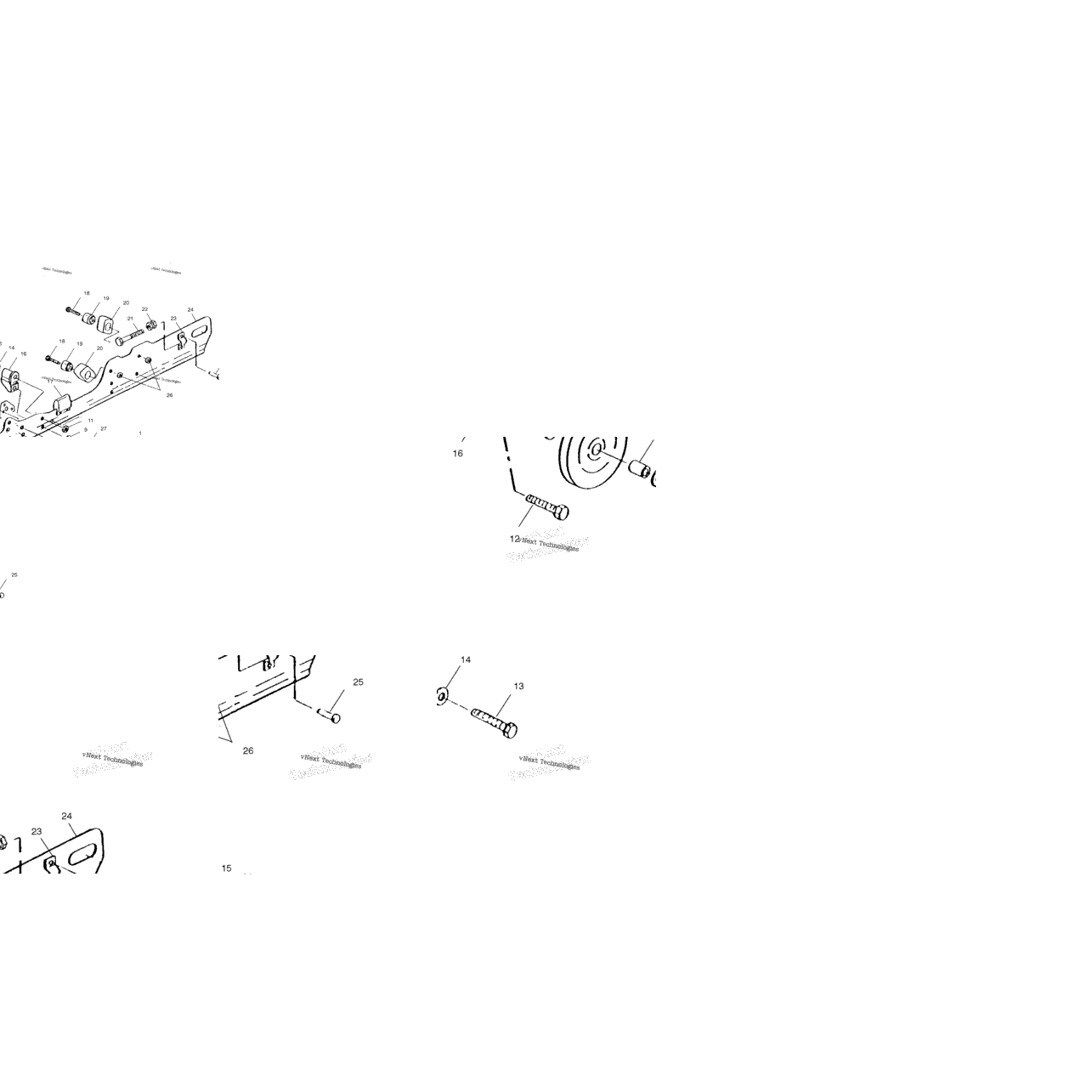 Rail Mounting (4978337833B08)