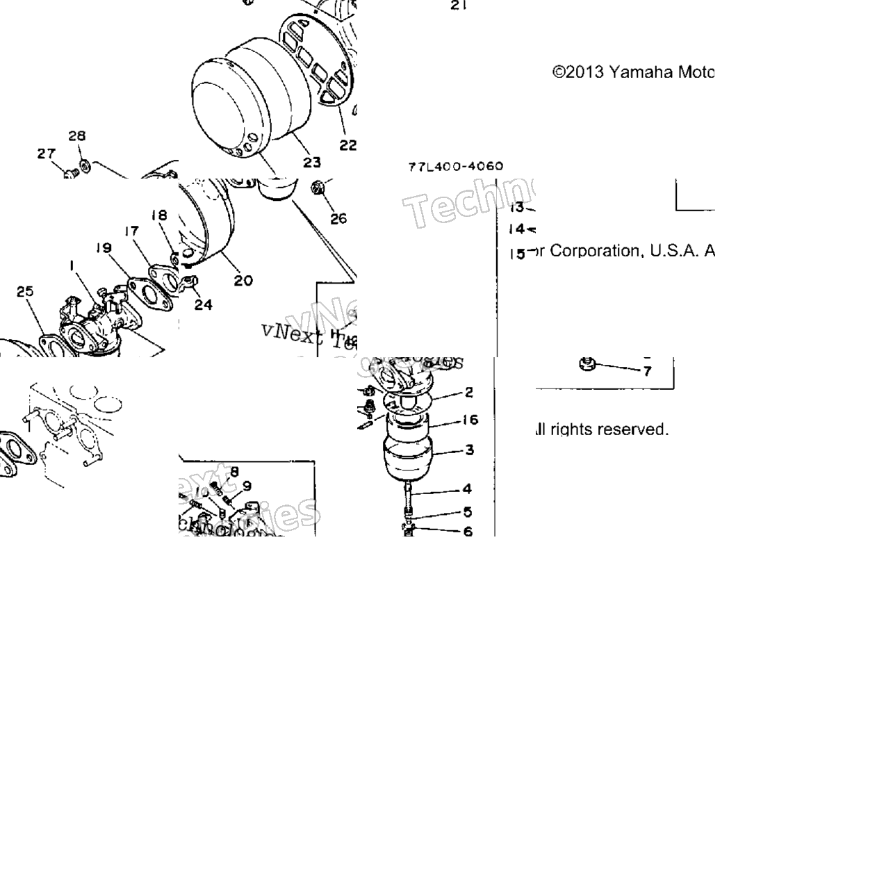 Air Filter - Carburetor (Yp30g)