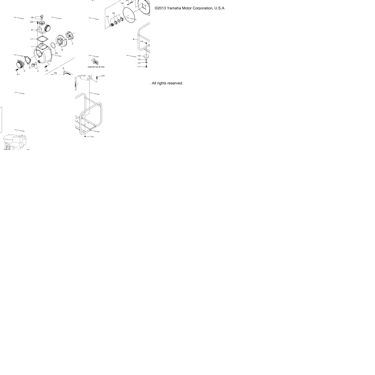 Water Pump 2 Yp30g Usa Can