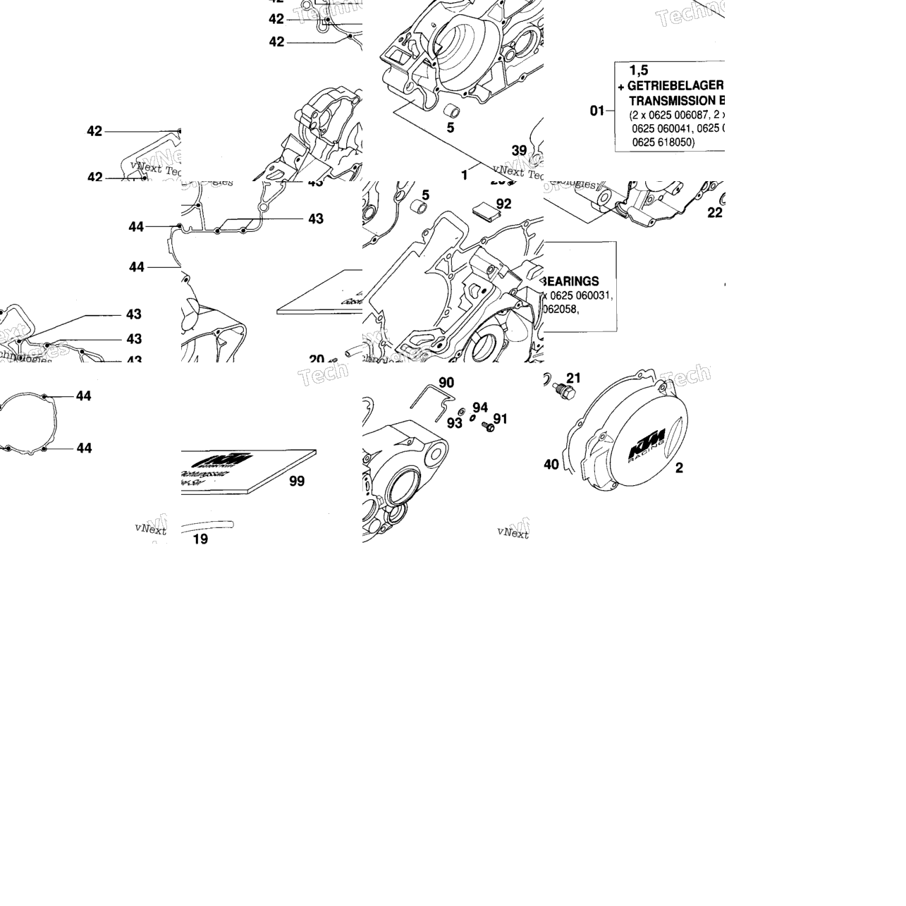 Engine Case With Oilpump