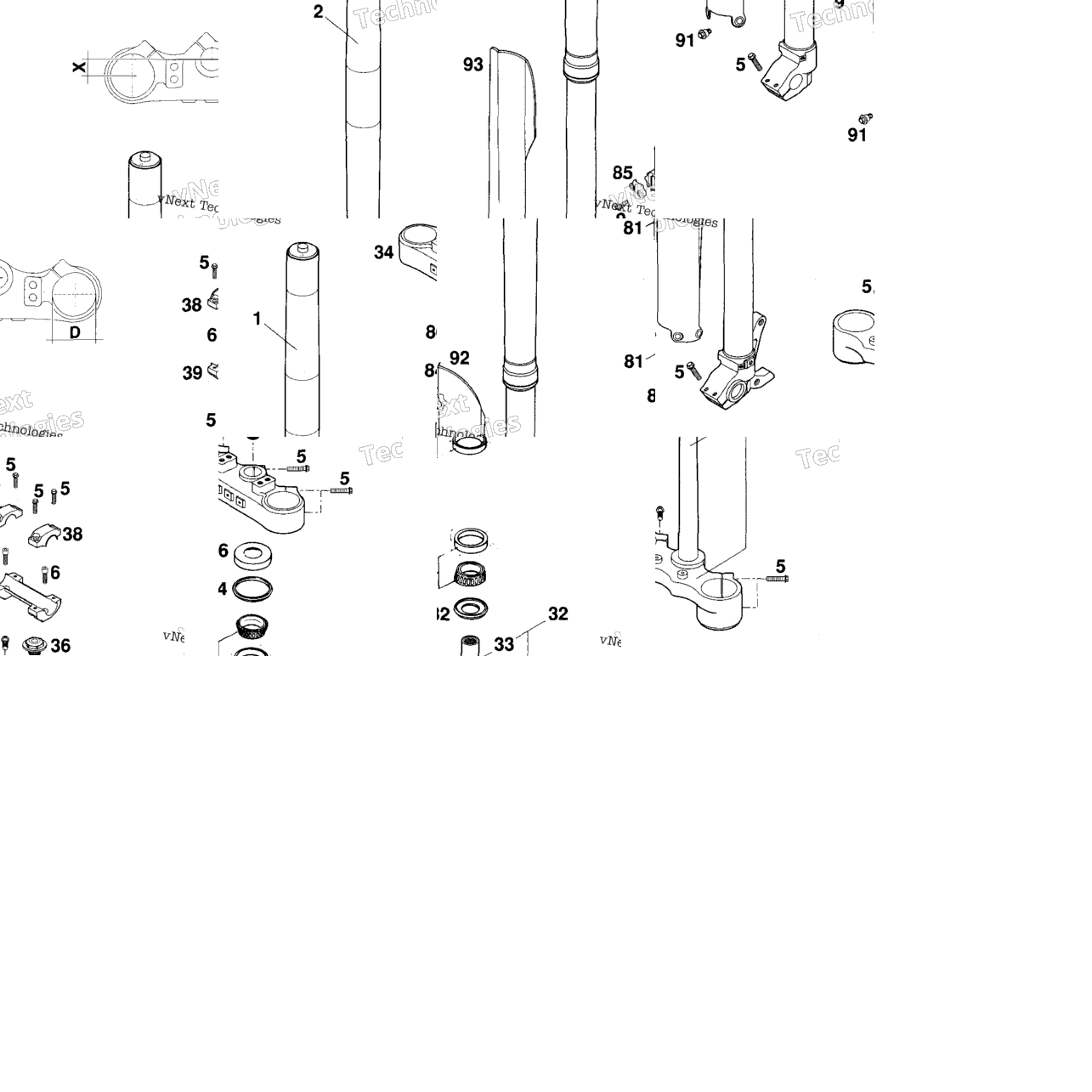 Front Fork Wp Usd 43