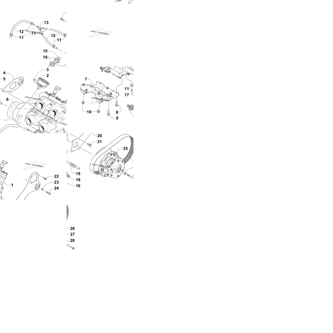 Engine And Related Parts