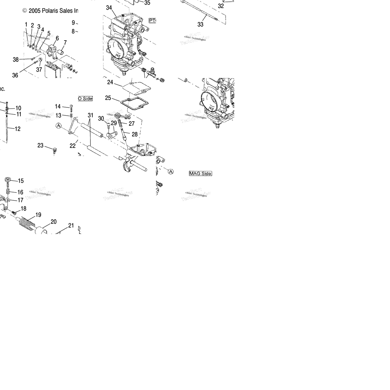 Carburetor, Asm. (4999369936C10)