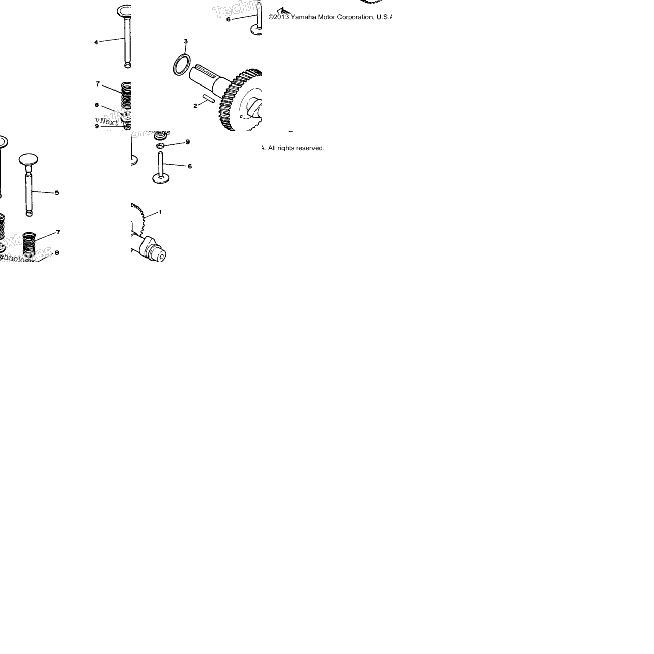 Camshaft - Valve