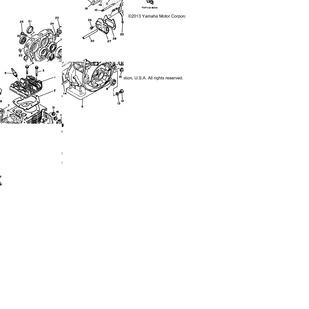 Cylinder - Crankcase