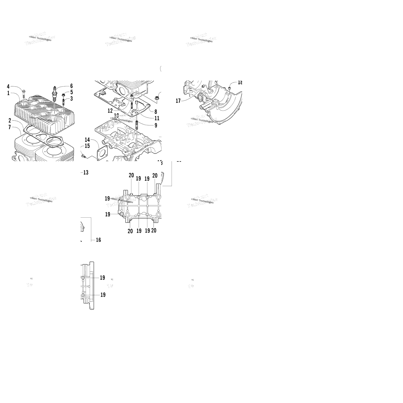 Crankcase And Cylinder