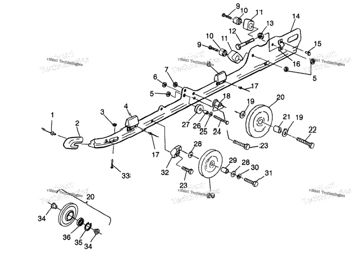 Rail Mounting Xcf (4942774277B010)