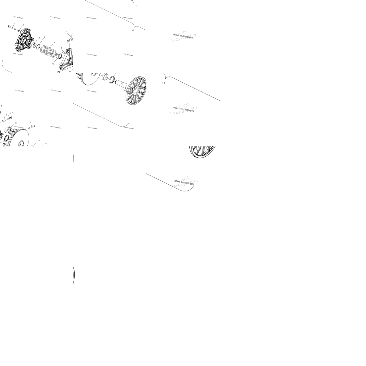 Drive Clutch S01np5cs