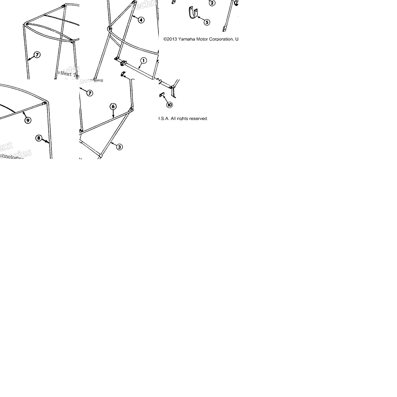 Optional Parts (Half Cab Assembly)