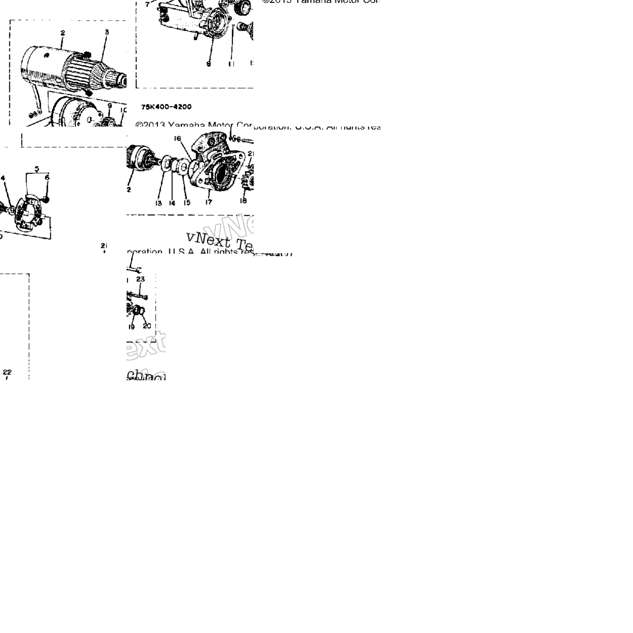 Starter (Section Parts) Edy 5000 Dve