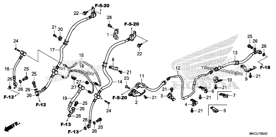 Brake Hose@Brake Pipe