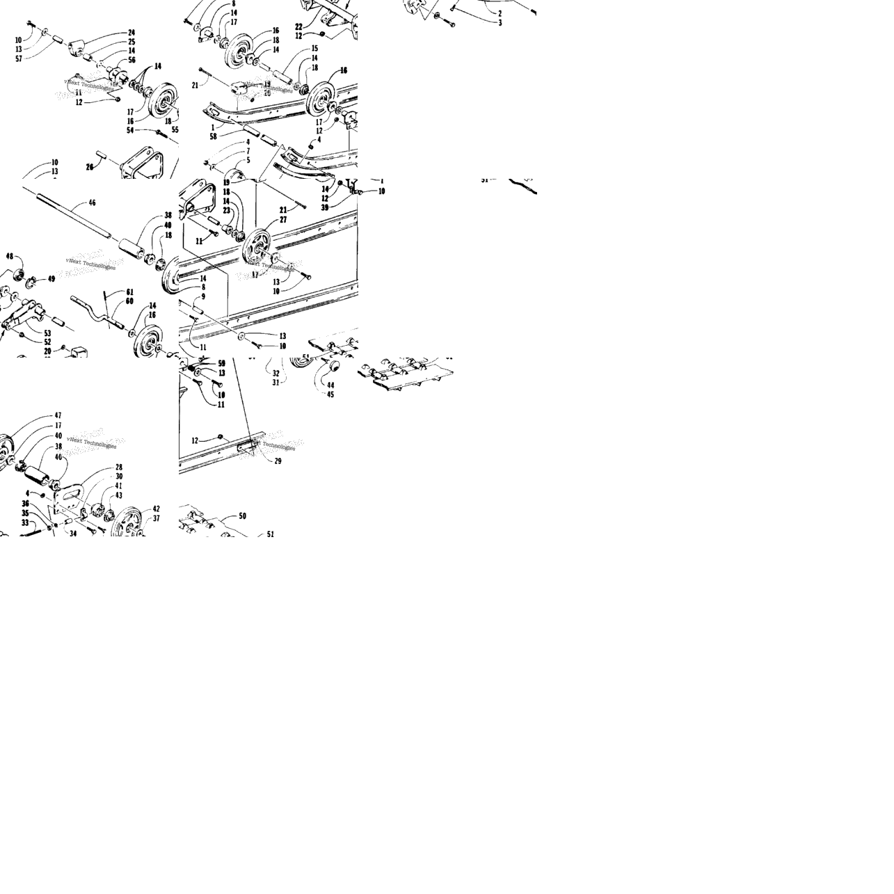 Slide Rail And Track Assembly