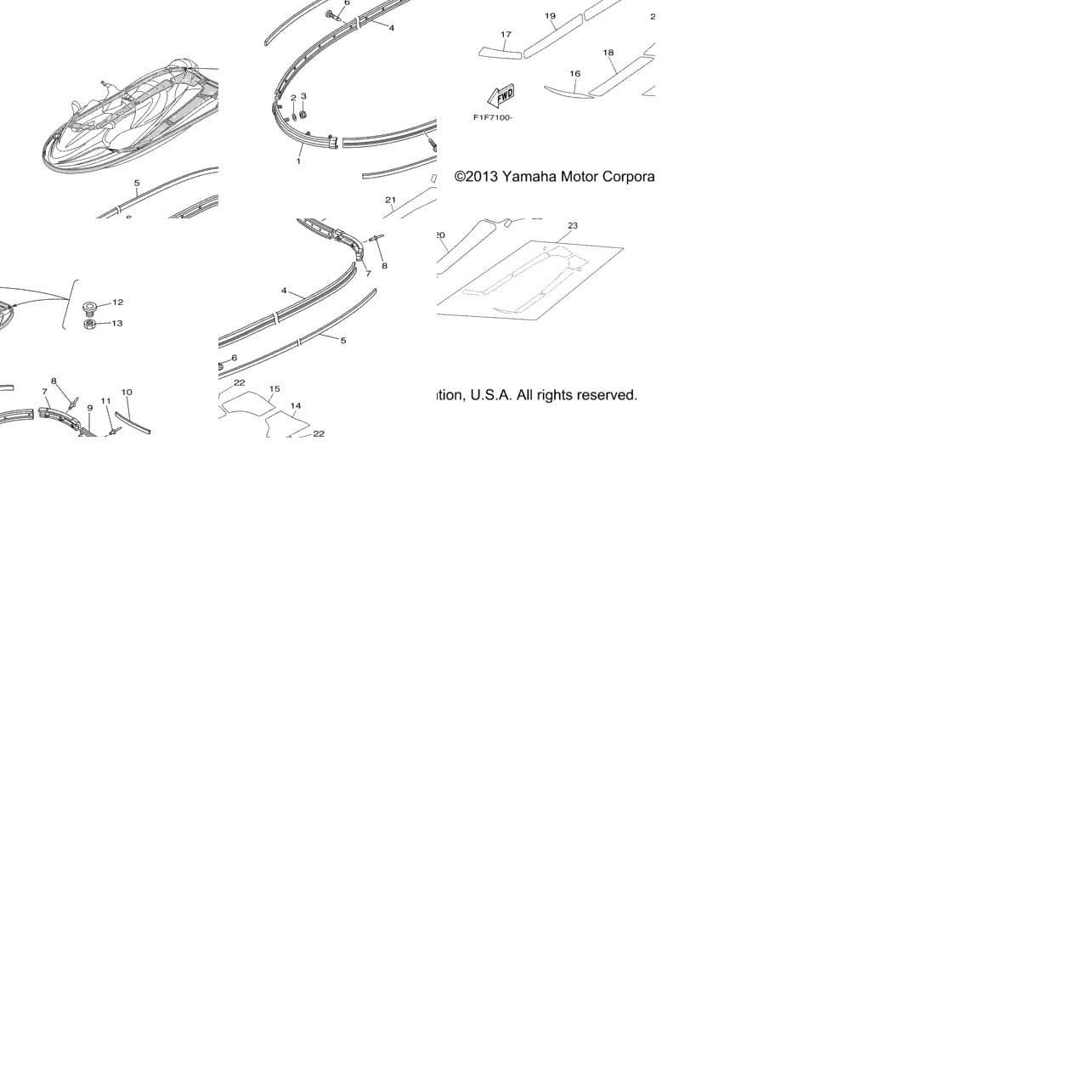 Gunwale Mat