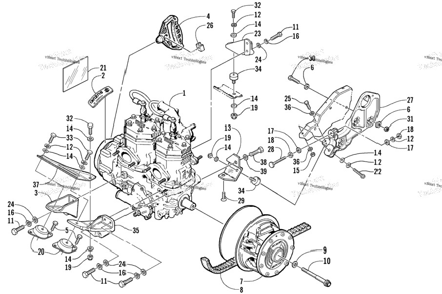 Engine And Related Parts