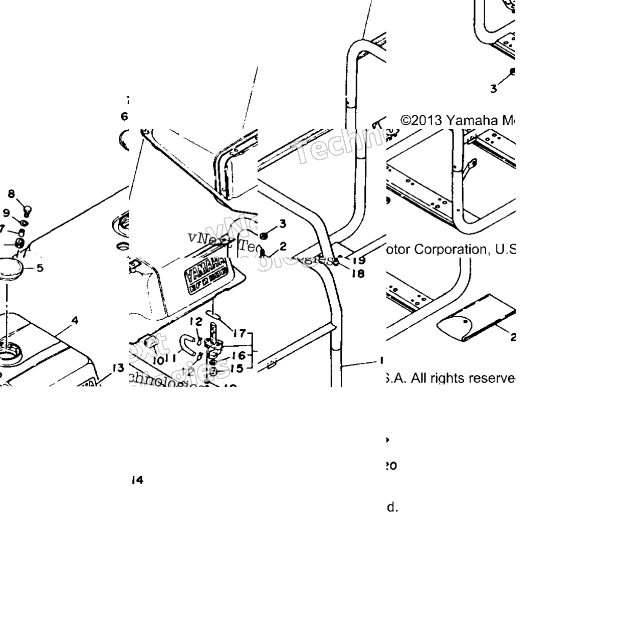 Frame - Fuel Tank