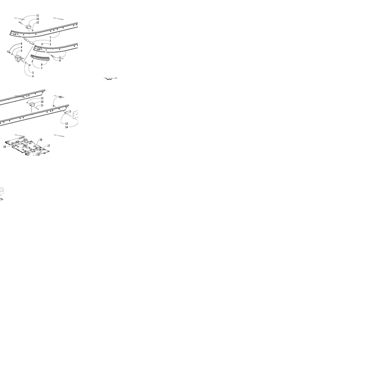 Slide Rail And Track Assembly