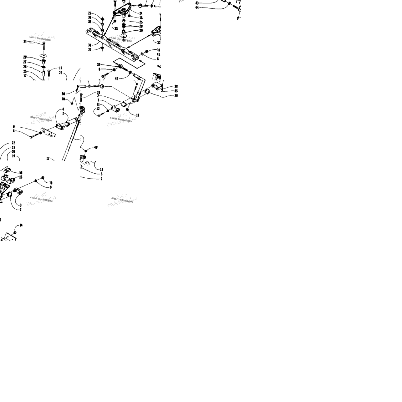 Tie Rod/Steering Post Assembly