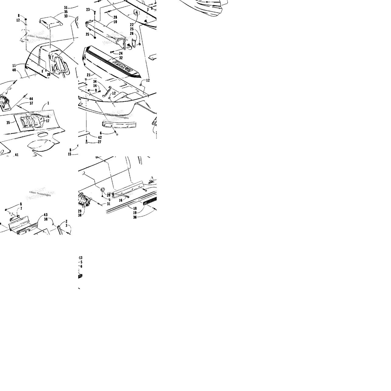 Belly Pan And Nose Cone Assemblies