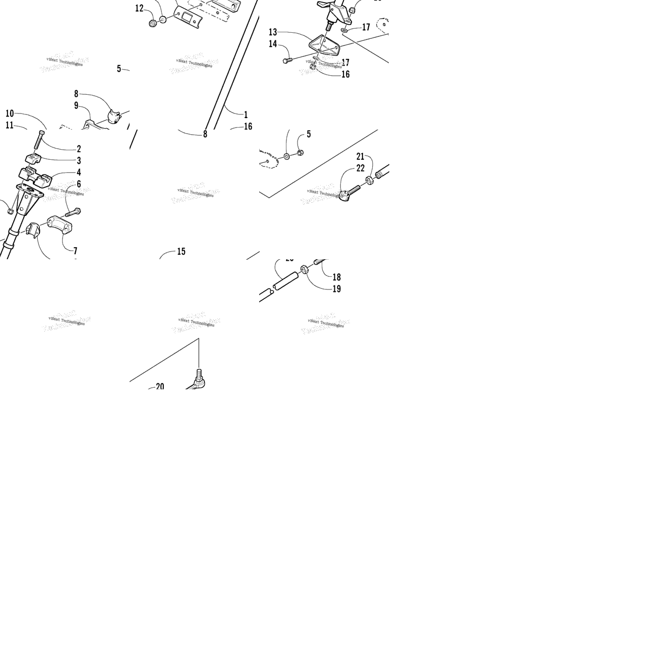Steering Post Assembly
