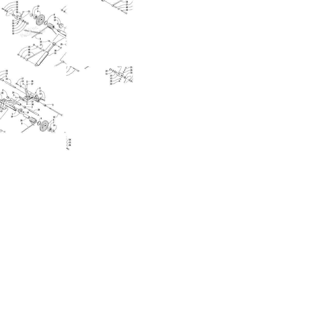 Rear Suspension Rear Arm Assembly