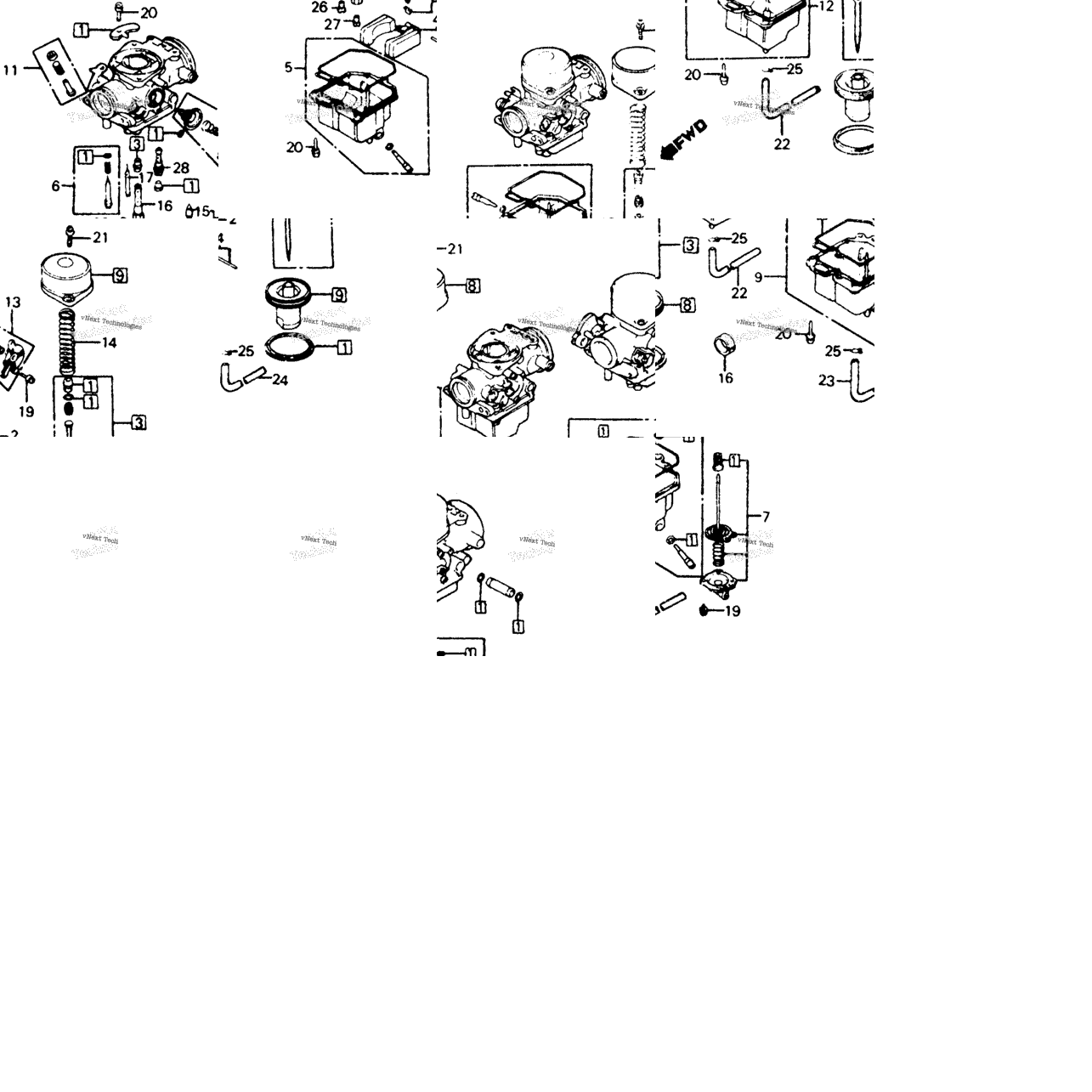 Carburetor Comp Parts
